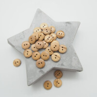 OLIVE WOOD BUTTON NATURE