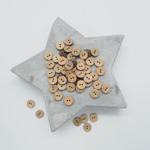 COCONUT BUTTON NATURE 10 mm