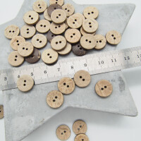 COCONUT BUTTON NATURE 12 mm