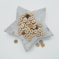 COCONUT BUTTON NATURE 12 mm