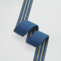 ELASTIC WAISTBAND SOFT 2 CM GOLD GOLD/JEANS