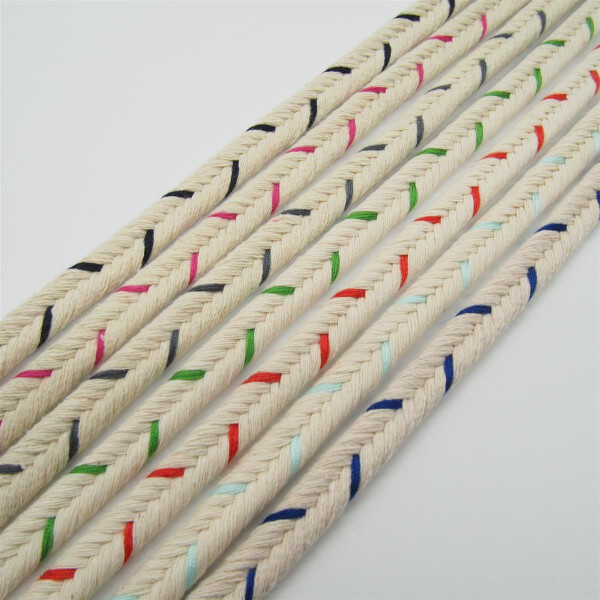 Kordel Kordeln kaufen Meterware Flachkordel Baumwollkordel