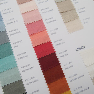 COLOR CARD LINEN COTTON