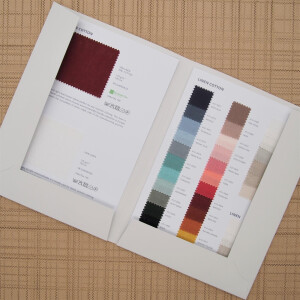 COLOR CARD LINEN COTTON