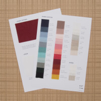 COLOR CARD LINEN COTTON