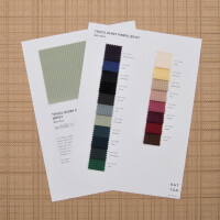 COLOR CARD TENCEL DERBY RIBBED JERSEY