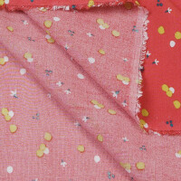 VISCOSE LITTLE SPOTS GRENADINE