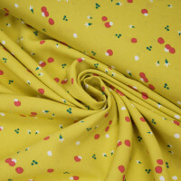 VISCOSE LITTLE SPOTS LEMON