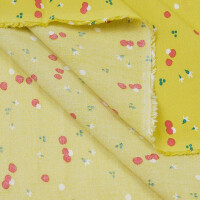 VISCOSE LITTLE SPOTS LEMON