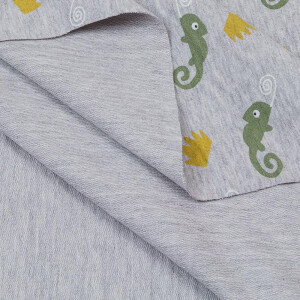 FRENCH TERRY CHAMELEON GREY MELANGE
