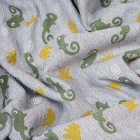 FRENCH TERRY CHAMELEON GREY MELANGE