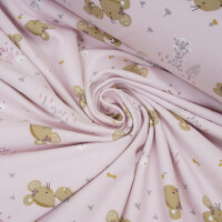 JERSEY MOUSE AND PETALS ROSE
