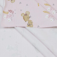 JERSEY MOUSE AND PETALS ROSE
