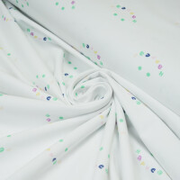 ORGANIC JERSEY HAPPEAS SMILEY WHITE