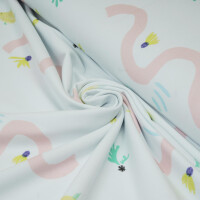 ORGANIC FRENCH TERRY ZITRONENHAI WHITE