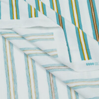 JERSEY MULTI STRIPES OFFWHITE/SKY BLUE