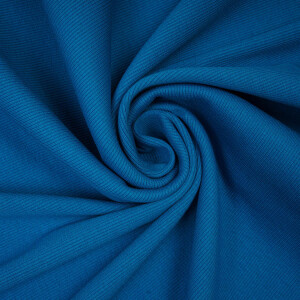 ORGANIC 2X2 RIBBING INTENSE BLUE