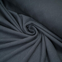 ORGANIC JACQUARD LEAF CALM GREY