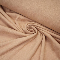 ORGANIC JACQUARD LEAF ROSE