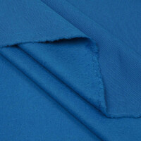 ORGANIC SWEAT BRUSHED INTENSE BLUE