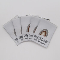 WOVEN LABEL RAINBOW DUSTY (5 pcs)