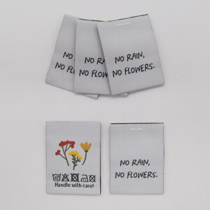 WOVEN LABEL FALL FLORAL (5 pcs)