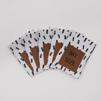 WOVEN LABEL MY SIZE (5 pcs)