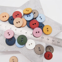 CURB COTTON BUTTON 18 mm