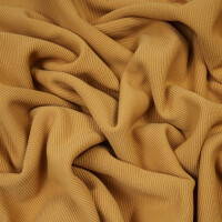 COTTON OTTOMAN MUSTARD