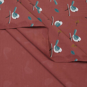 JERSEY BIRDS ON TWIGS TERRACOTTA