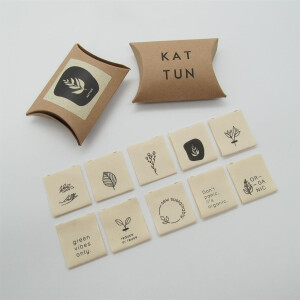 LABEL SET ORGANIC  (5 pcs)