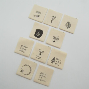 LABEL SET ORGANIC  (5 pcs)