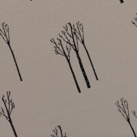 FRENCH TERRY BIRCHES CHATEAU GREY