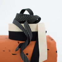 WEBBING DIAGONAL DARK BLUE/KHAKI