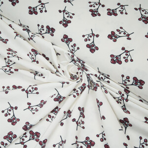 ORGANIC JERSEY ROWAN TWIGS CREME