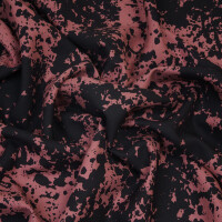 VISCOSE FLORAL SHADE ROSEWOOD