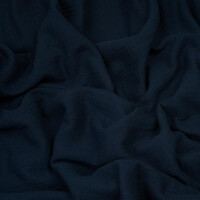 ORGANIC DOUBLE GAUZE BASIC DARK NAVY