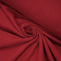 ORGANIC DOUBLE GAUZE PLUMETI RED APPLE