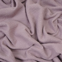 ORGANIC DOUBLE GAUZE PLUMETI LAVENDER
