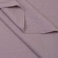 ORGANIC DOUBLE GAUZE PLUMETI LAVENDER