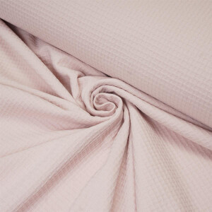 ORGANIC WAFFLE BRAIDED PALE PINK