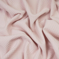 ORGANIC WAFFLE BRAIDED PALE PINK