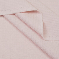 ORGANIC WAFFLE BRAIDED PALE PINK