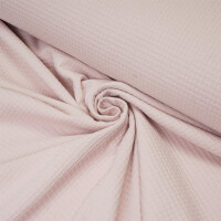 ORGANIC WAFFLE BRAIDED PALE PINK