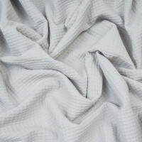 ORGANIC WAFFLE BRAIDED SMOKE GREY