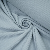 ORGANIC WAFFLE BRAIDED LIGHT BLUE