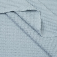 ORGANIC WAFFLE BRAIDED LIGHT BLUE