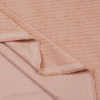CORDUROY HIGH-LOW SOFT PINK