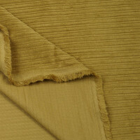 CORDUROY HIGH-LOW OCHRE