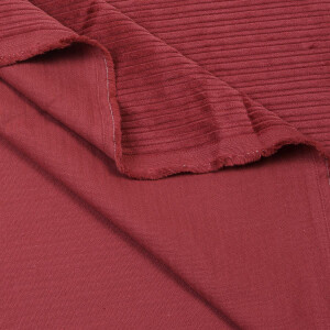 CORDUROY HIGH-LOW RUMBA RED